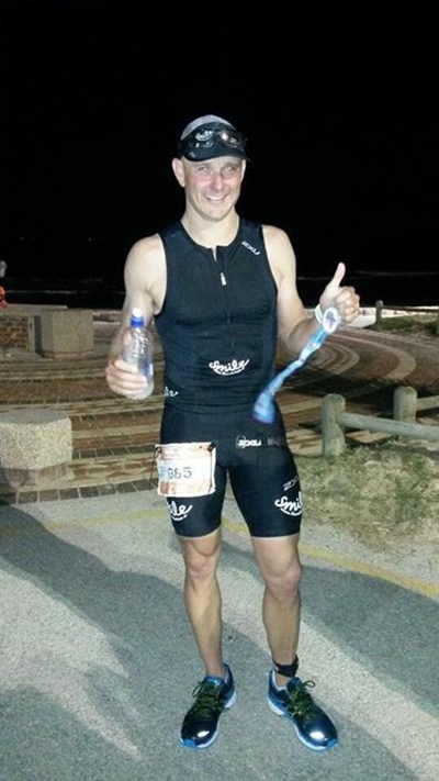 Shark bite victim is an Ironman